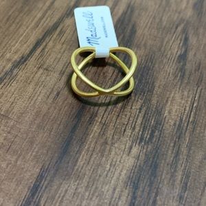 Madewell crossover ring